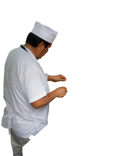 Comandas directo a la cocina, con todo y salsa, cebolla y cilantro