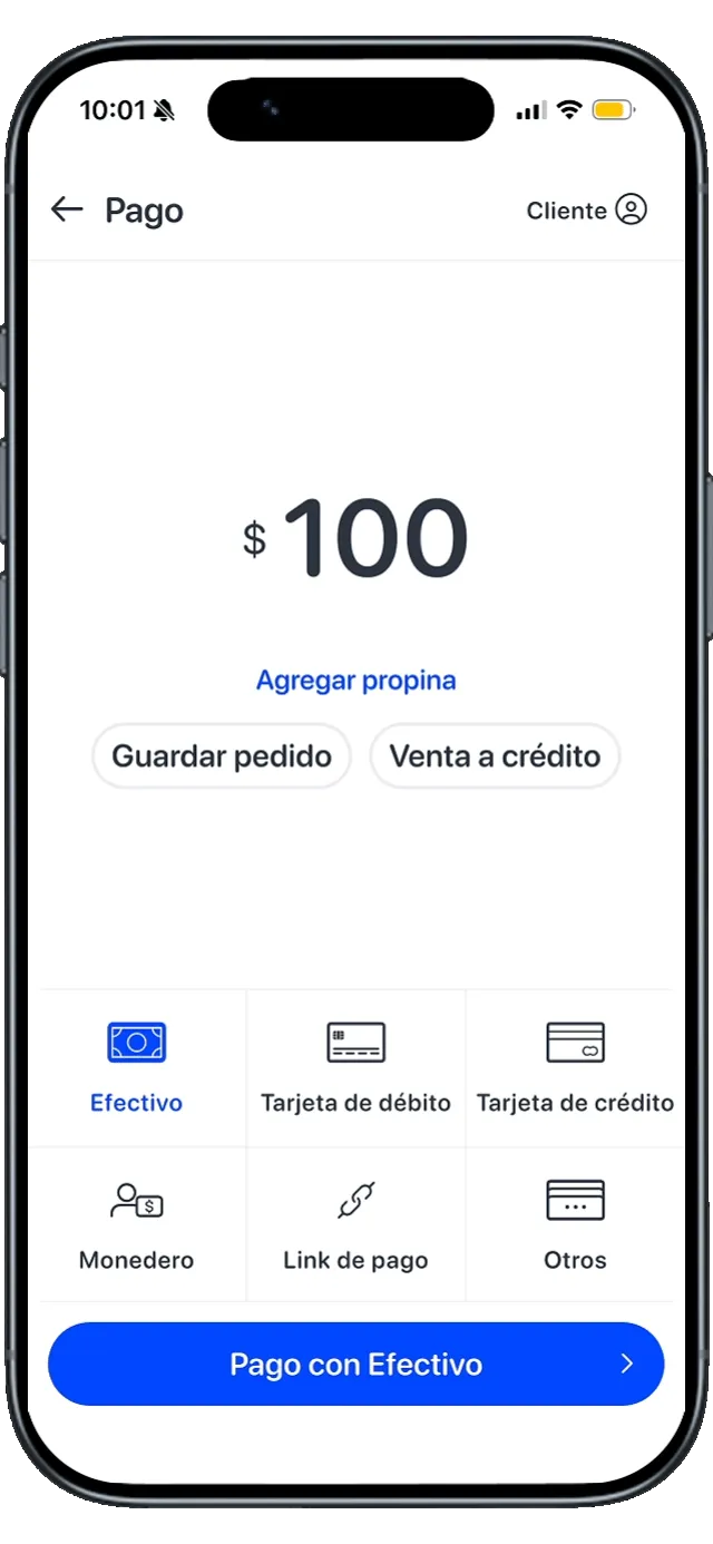 View of the Yimi app showing a ticket being sent digitally