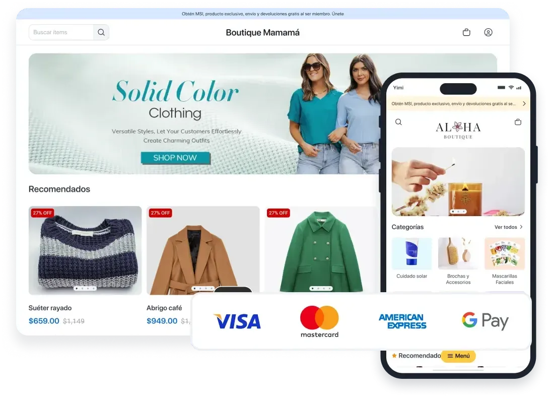 Ventas por internet