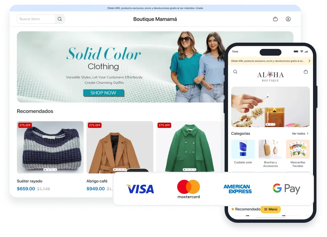 Sell wherever your customers shop