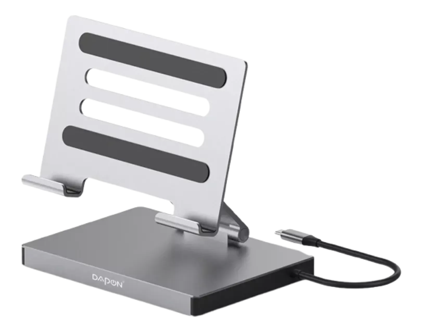 Tablet stand with charger