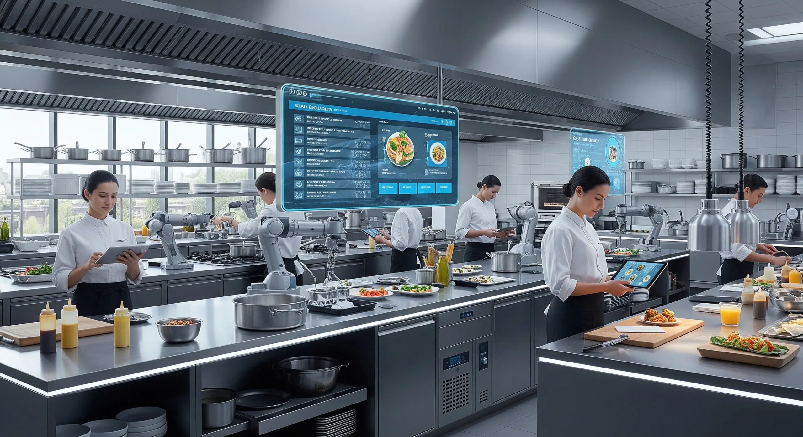 Avances Tecnológicos en la Cocina de un Restaurante
