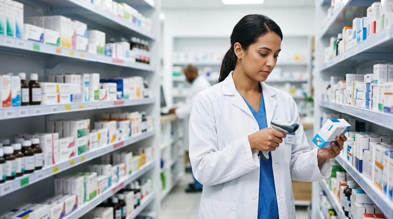 Control de Inventario por Código de Barras en Farmacias